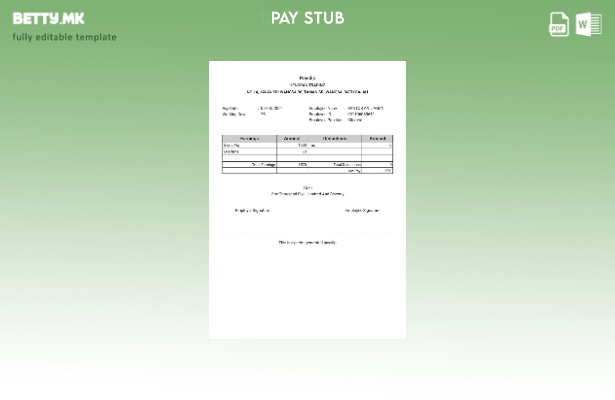 модерен стил Шаблон за уплатница за градежна компанија Хендран Трендинг